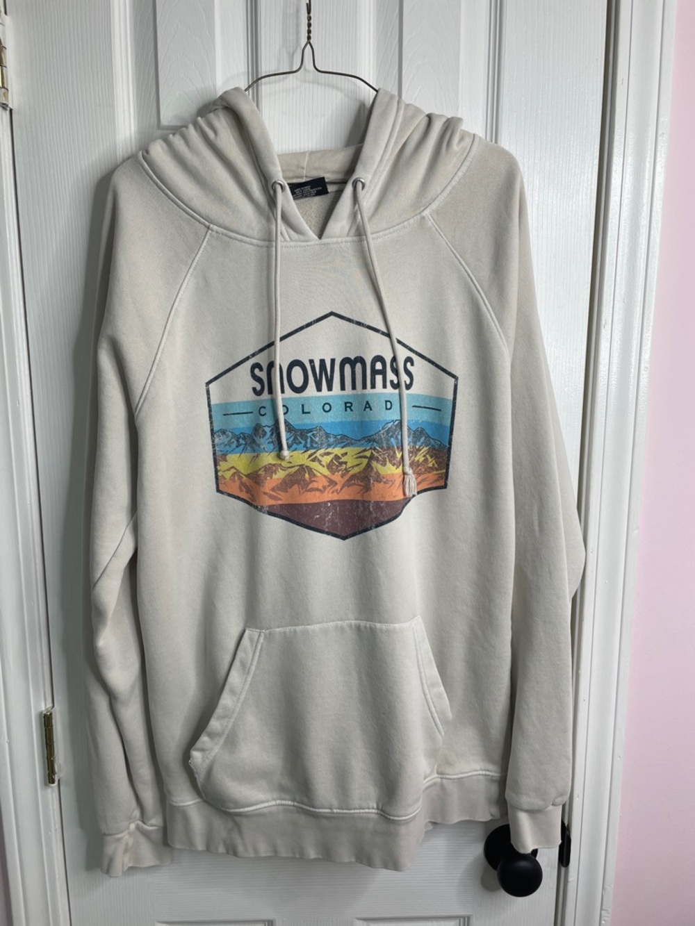 Colorado Cream Pullover Hoodie